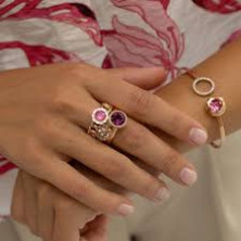 Anel QUDO BASIC rose gold