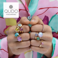 Anel QUDO BASIC rose gold