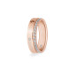 Anel QUDO SAN REMO rose gold