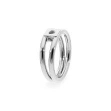 Anel QUDO ROMA prateado