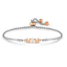 Pulseira Milleluci MOM com zircónias