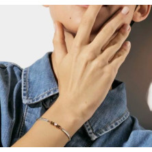 Pulseira Milleluci MOM com zircónias