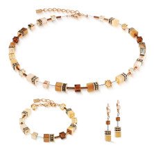 Pulseira GeoCUBE® Iconic Mocha Coeur de Lion