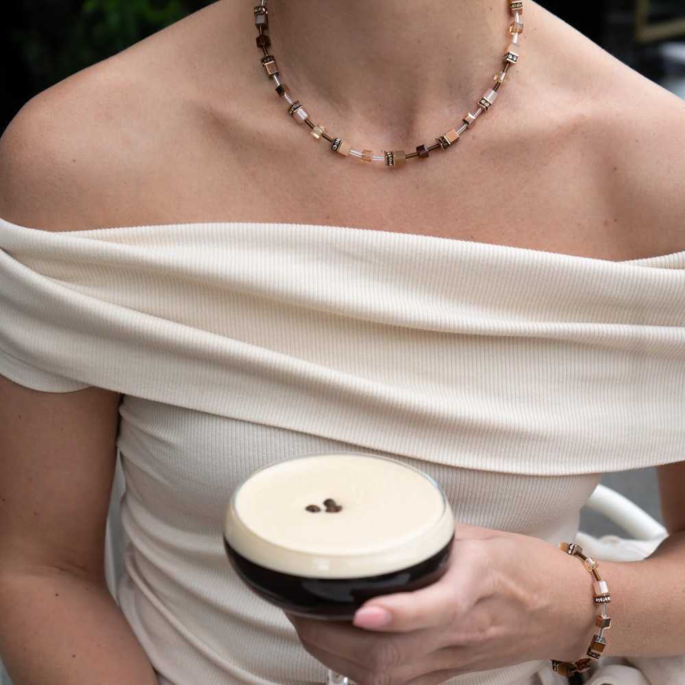Pulseira GeoCUBE® Iconic Mocha Coeur de Lion