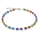 Colar GeoCUBE® multicolorido Coeur de Lion