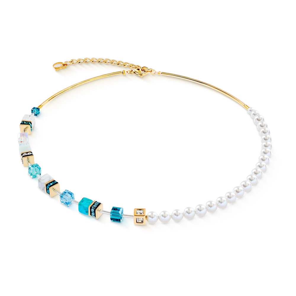 Colar GeoCUBE® Precious Fusion Pearls Coeur de Lion
