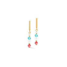 Princess Pearls Coeur Lion Earrings