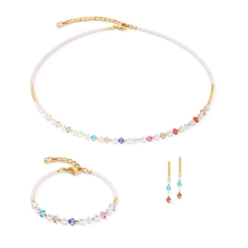 Princess Pearls Coeur Lion Earrings