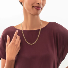 Corrente extensora de 50 cm dourada Coeur de Lion