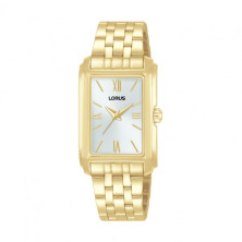 Relógio Classic Rectangular Dourado