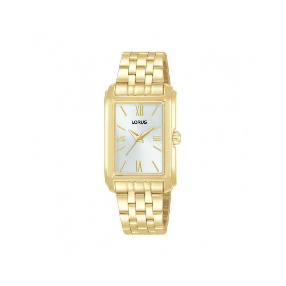 Relógio Classic Rectangular Dourado