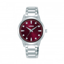 Relógio Ladies Classic Mostrador Bordeaux