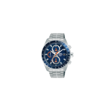 Relógio Man Cronógrafo 43mm Mostrador Azul
