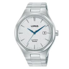 Man Classic Safira Bisel Octog. Prateado LORUS