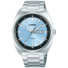Relógio Man Sports Vintage EN-ES Azul-Celeste