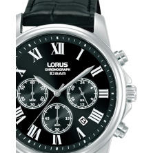Man Classic Crono Núm. Romana Preto Pele