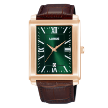Man Classic Rectangular Rom. Verde-Cast.