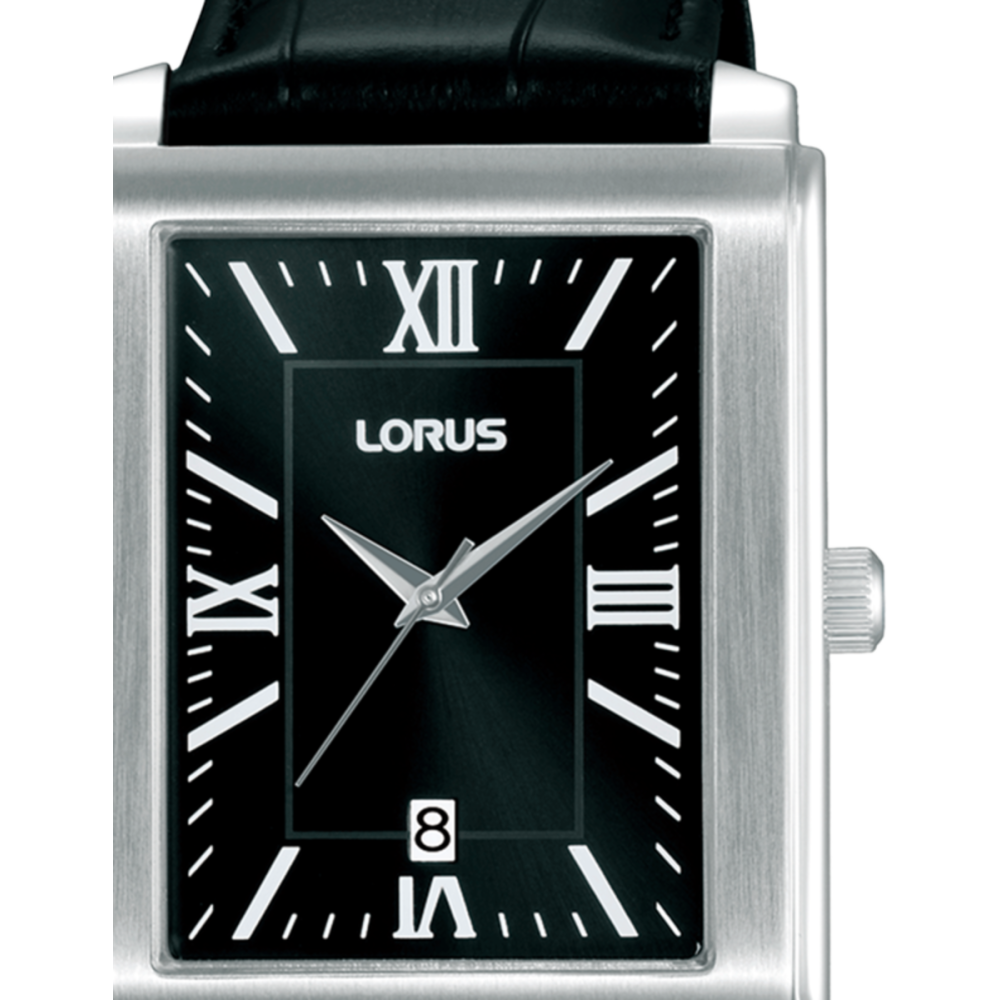 Man Classic Rectangular Romanos Preto