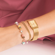 Pulseira Serene Knot Chain dourada