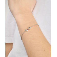 Pulseira Guess LOVE BITES Prateada