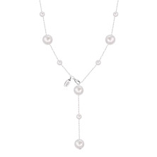 Colar natureza Lotus Silver - Pérolas