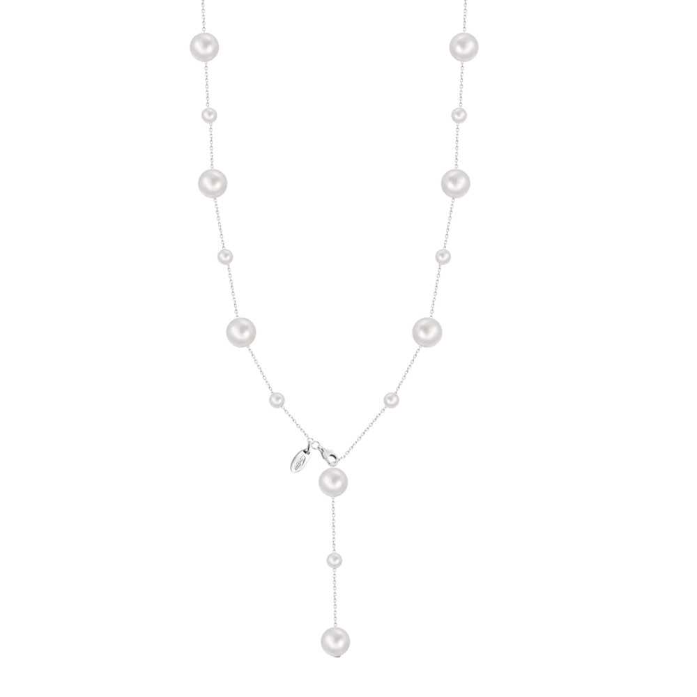Colar natureza Lotus Silver - Pérolas