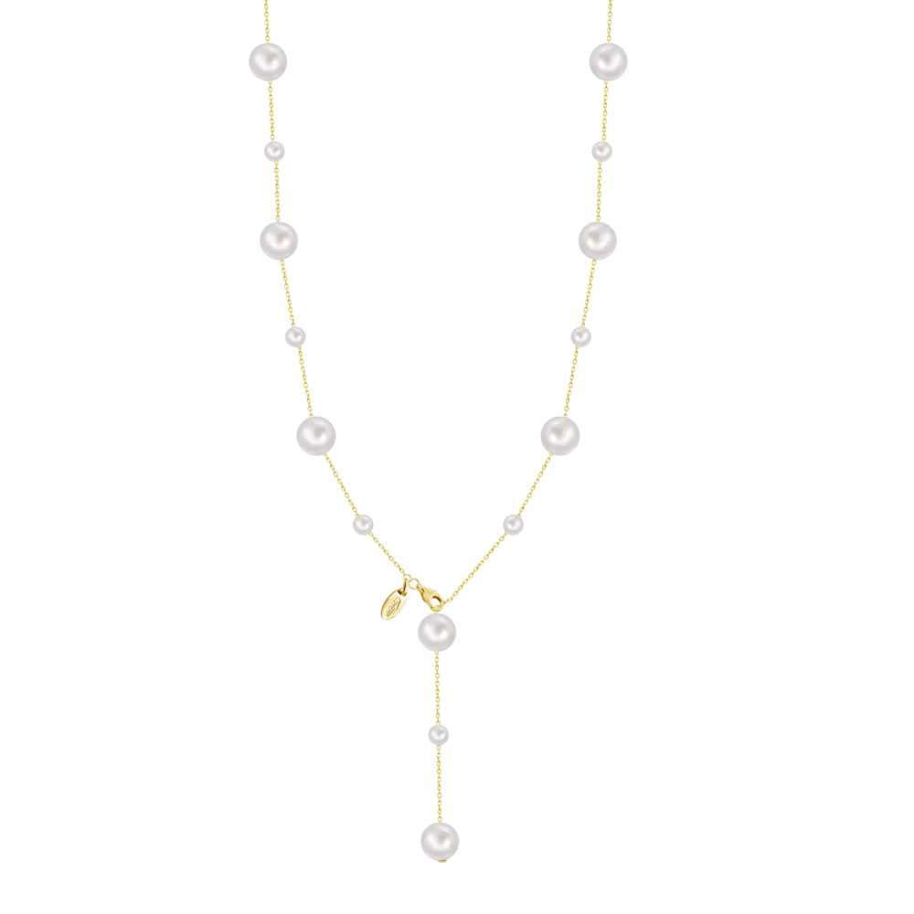 Colar natureza Lotus Silver - Pérolas