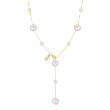 Colar natureza Lotus Silver - Pérolas