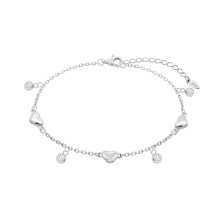 Pulseira Lotus Silver corações