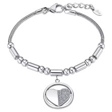 Pulseira Lotus Style Coração