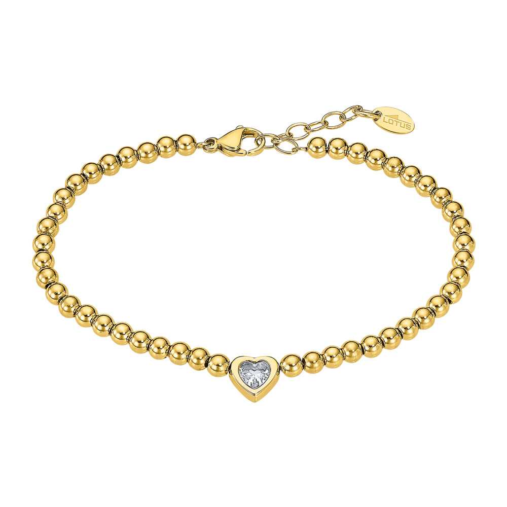 Pulseira Coração Lotus Style Old Money (dourada)