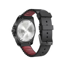 RELÓGIO JOURNEY 1884 BLACK CASE, DIAL & RUBBER