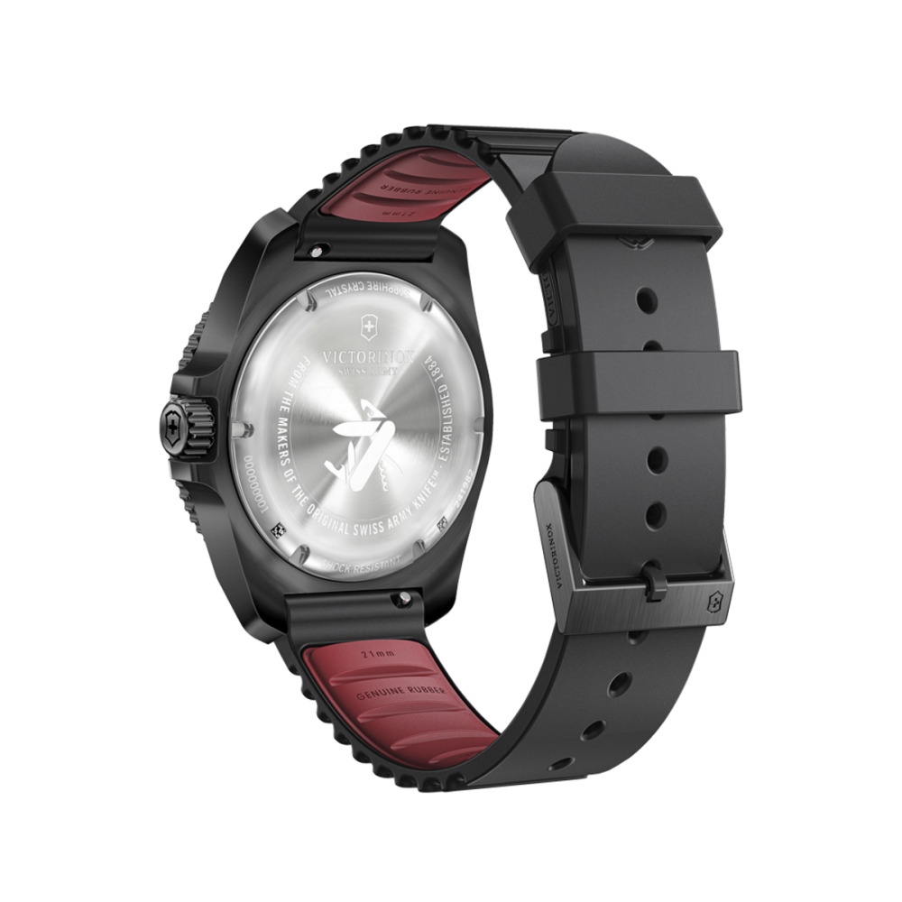 RELÓGIO JOURNEY 1884 BLACK CASE, DIAL & RUBBER