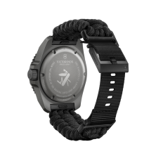 RELÓGIO DIVE PRO TITANIUM BLACK DIAL & PARACORD