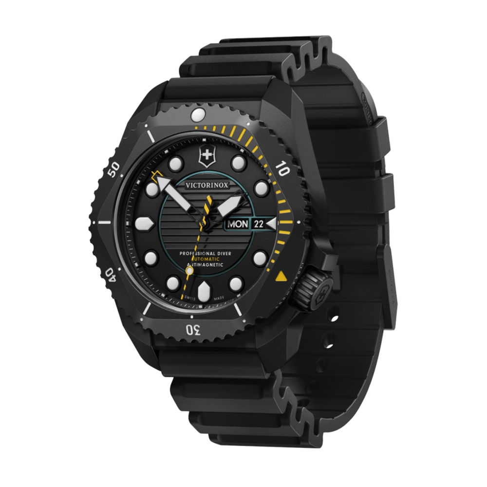 RELÓGIO DIVE PRO AUTOMATIC TITANIUM, BLACK RUBBE