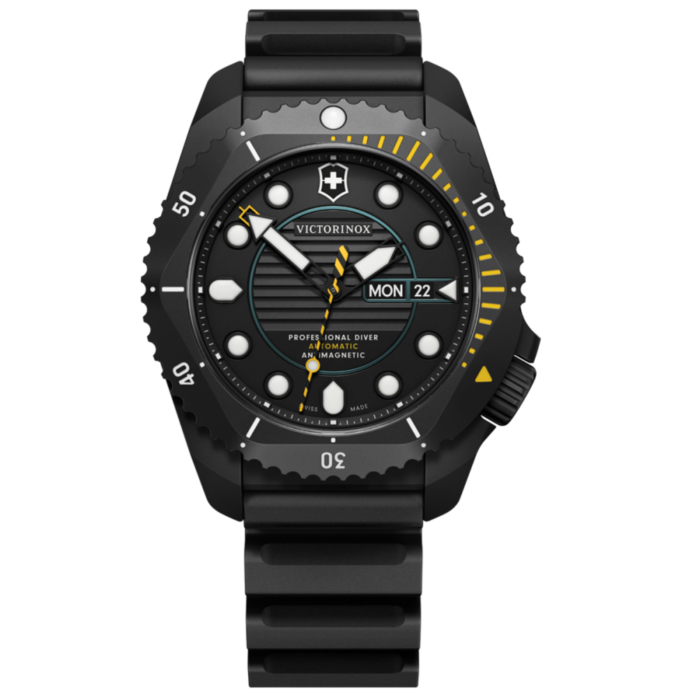 RELÓGIO DIVE PRO AUTOMATIC TITANIUM, BLACK RUBBE