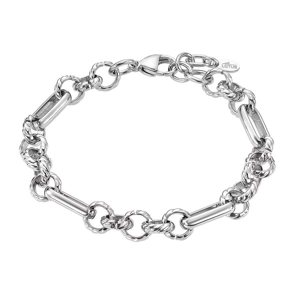 Pulseira prateada Lotus Style