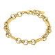 Pulseira dourada Lotus Style