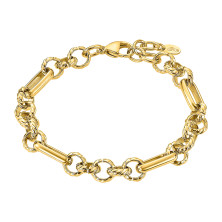 Pulseira dourada Lotus Style