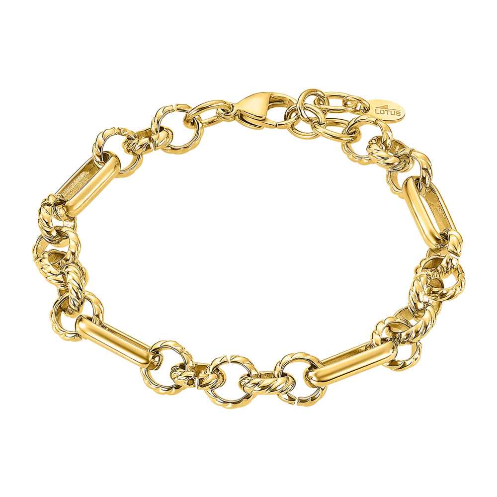 Pulseira dourada Lotus Style