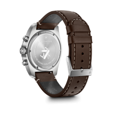 RELÓGIO SWISS ARMY CHRONO SS, BLACK DIAL, BROWN
