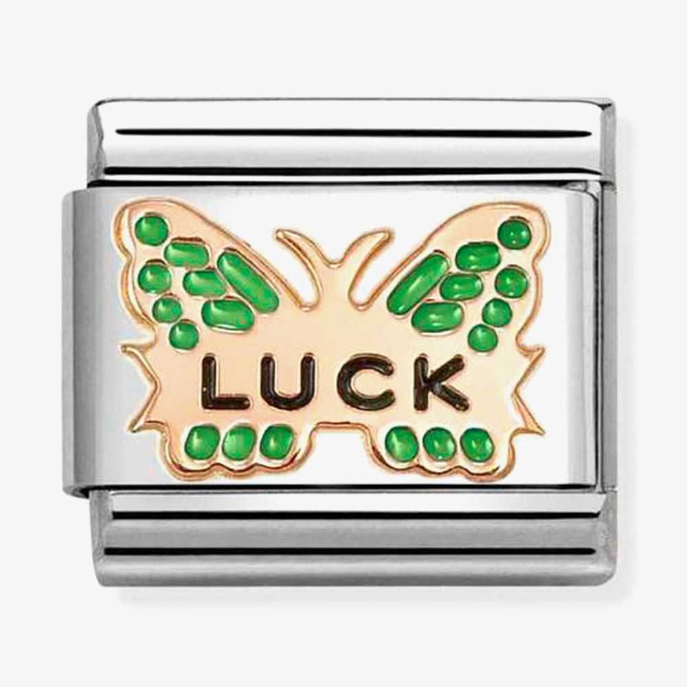 Link Nomination Borboleta Verde LUCK