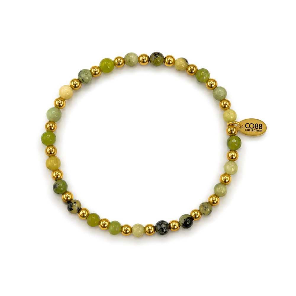 Pulseira CO88 Esferas Verdes