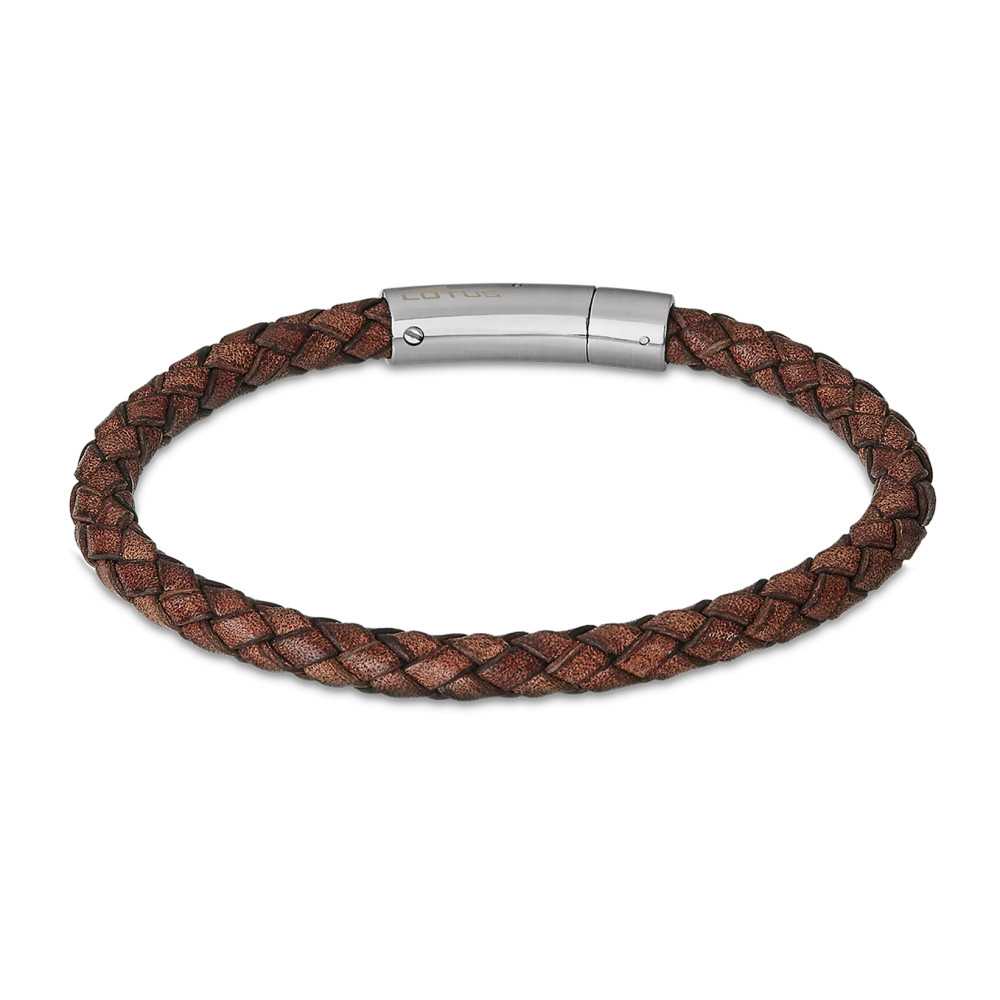 Pulseira Lotus Style couro