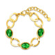 Pulseira Pedras Verdes CO88