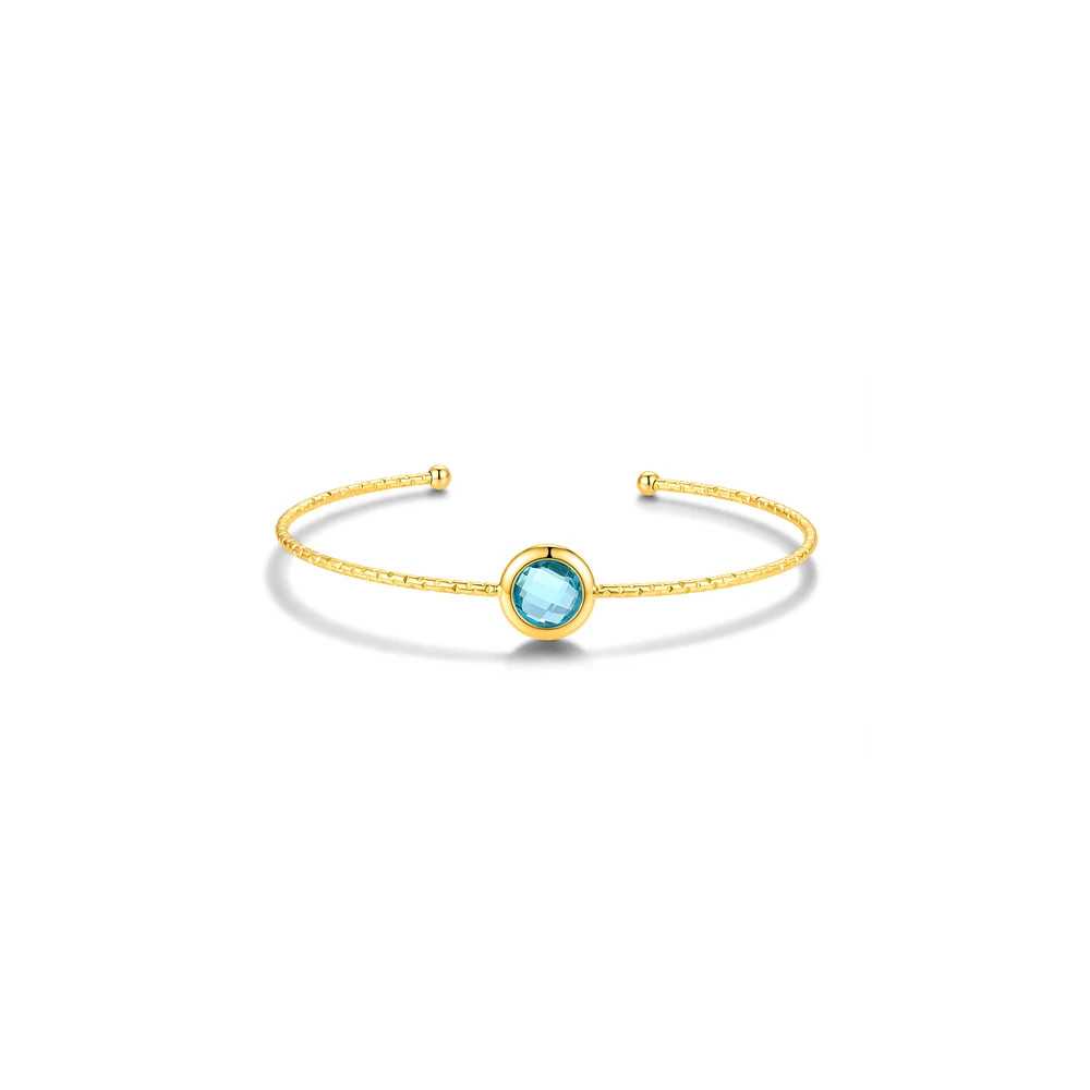 Pulseira Pedra Redonda Azul CO88