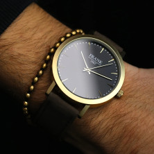 Pulseira FRANK1967, Esferas Douradas
