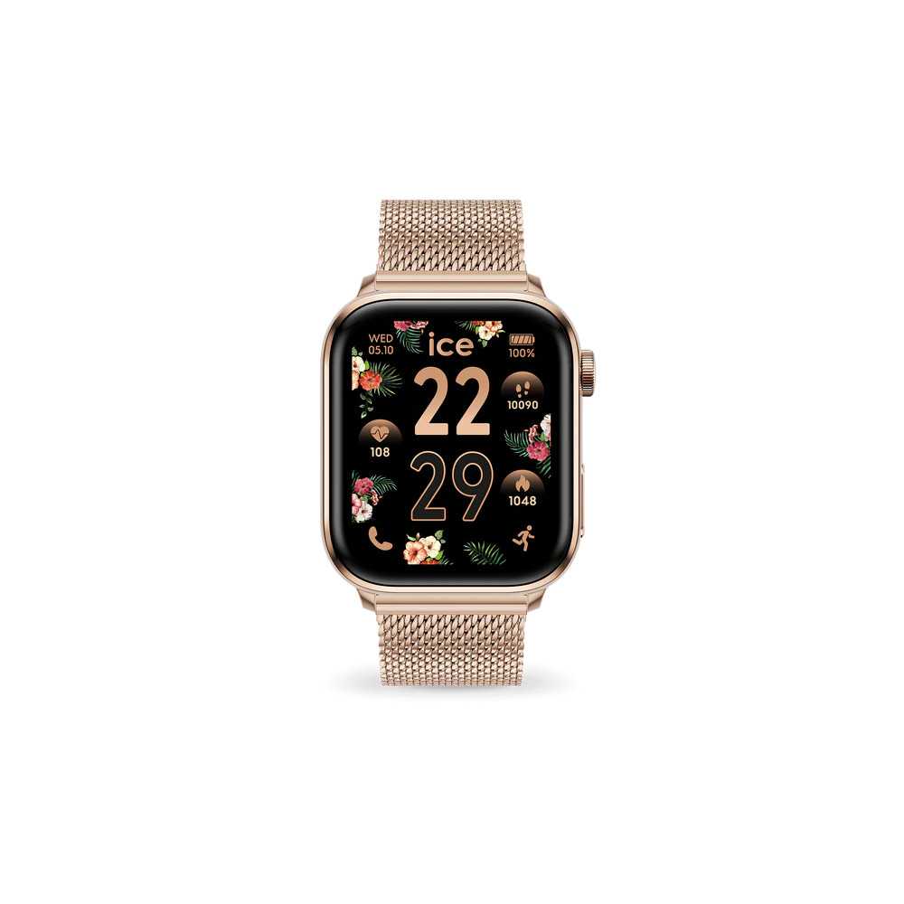 RELÓGIO SMART ROSE MILANESE AMOLED