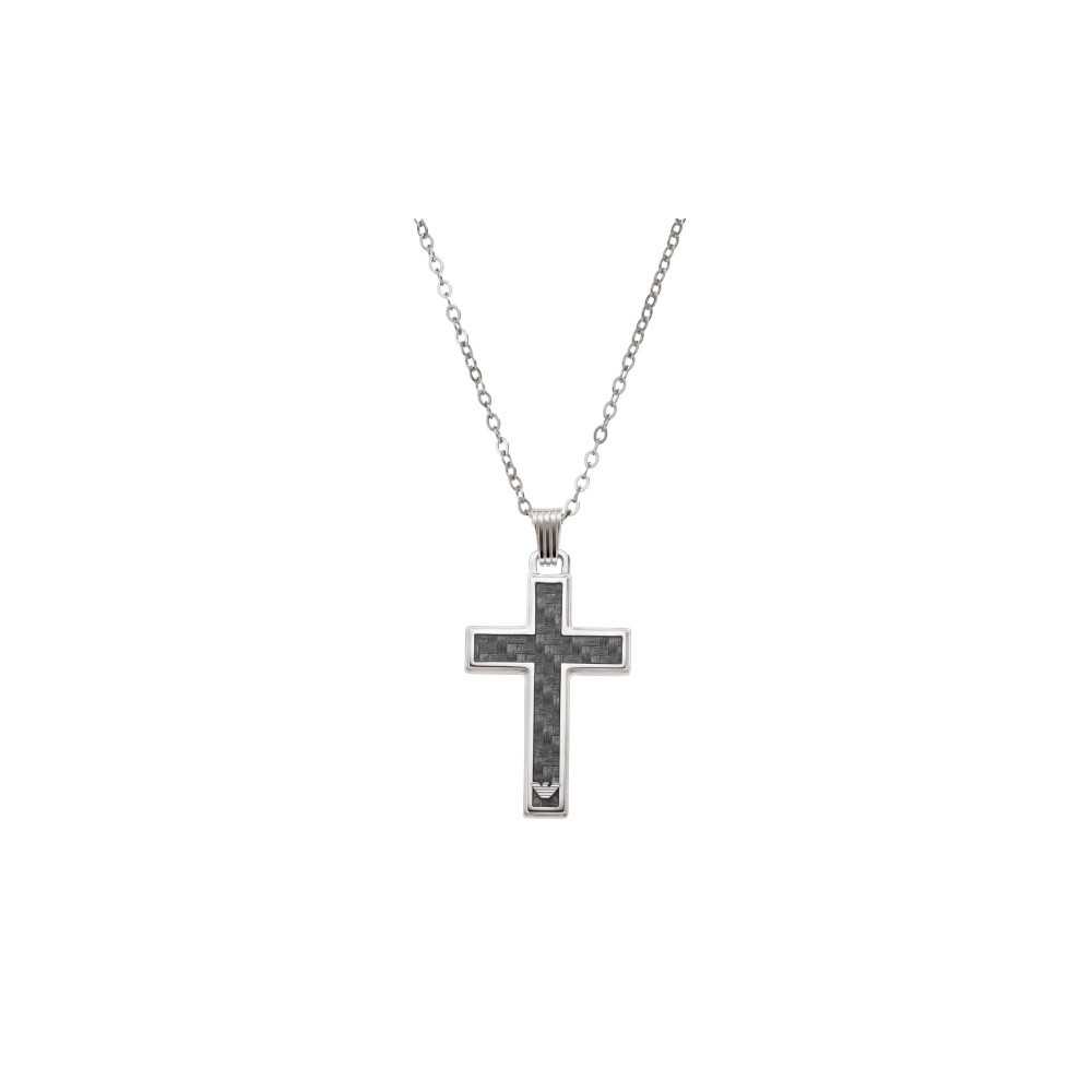 Colar Cruz Emporio Armani