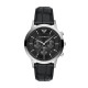 Relógio Couro Preto EMPORIO ARMANI
